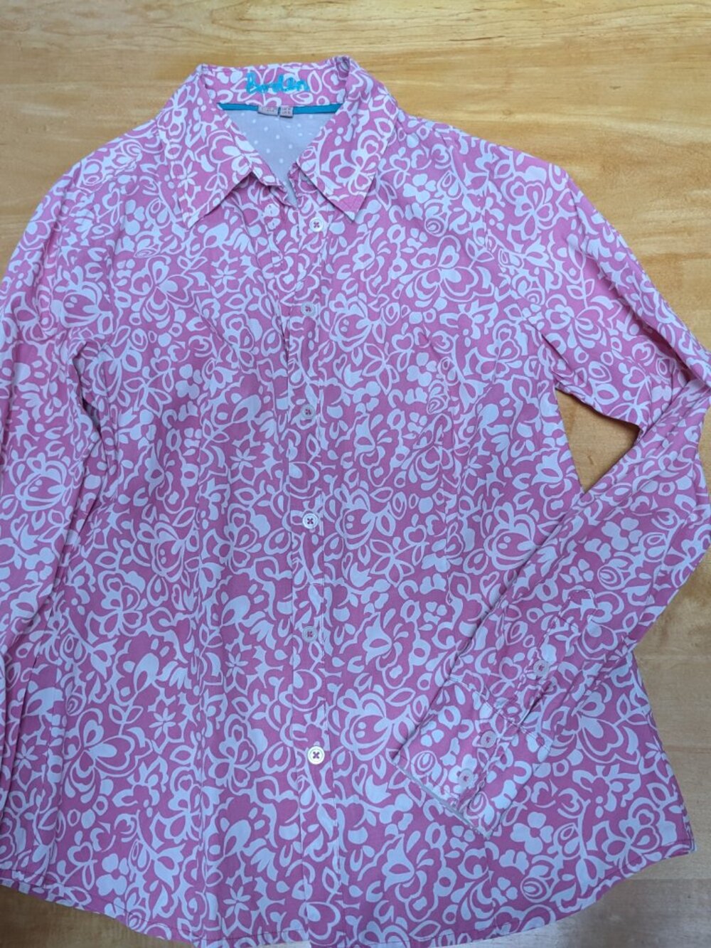Boden cotton buttondown shirt size US6